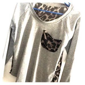 Long sleeve cheetah